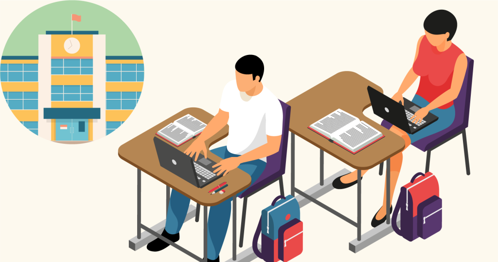 学校ネットワークをPOPBiz.を利用して構成します